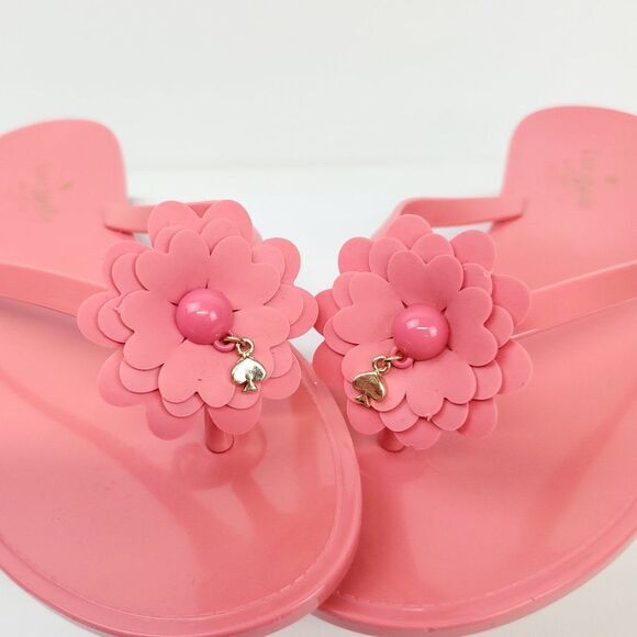 Kate Spade New York Jessa Jelly Flip Flops Size 6 - Picture 4 of 9